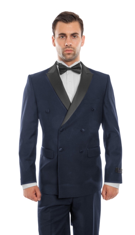 Bryan Michaels Mens Tuxedos MT253S-02-NAVY